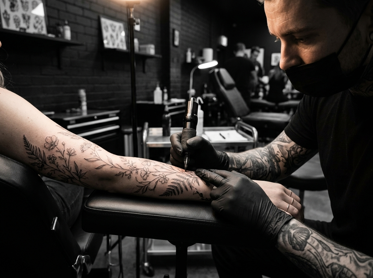Fine Line Tattoos